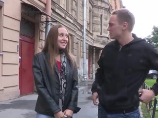This teeny not at any time thought that babe'd be able to have sex on a very 1st date until this babe met this hot chap right on the street. With all his charm and sweet-talking that babe got so aroused her cum-hole was trickling juicy before this guy even touched it. Her teats got so hard and hyper-sensual every time her paramour kissed 'em that babe couldn't stop herself from moaning out loud. Moments later his rod was in her throat and that babe followed with getting drilled to large O and going for one more round with no intermission. No regrets and no strings attached. Consummate!
